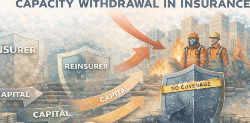 capacity withdrawal in insurance for high-risk jobs