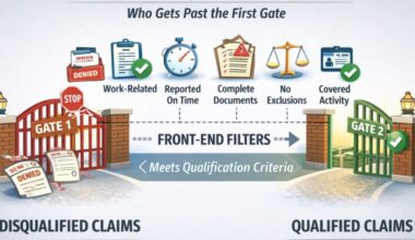 claims qualification criteria in insurance for high-risk workers