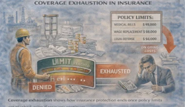 coverage exhaustion in insurance for high-risk workers