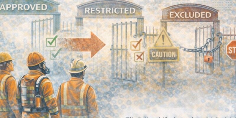 eligibility drift in insurance for high-risk jobs