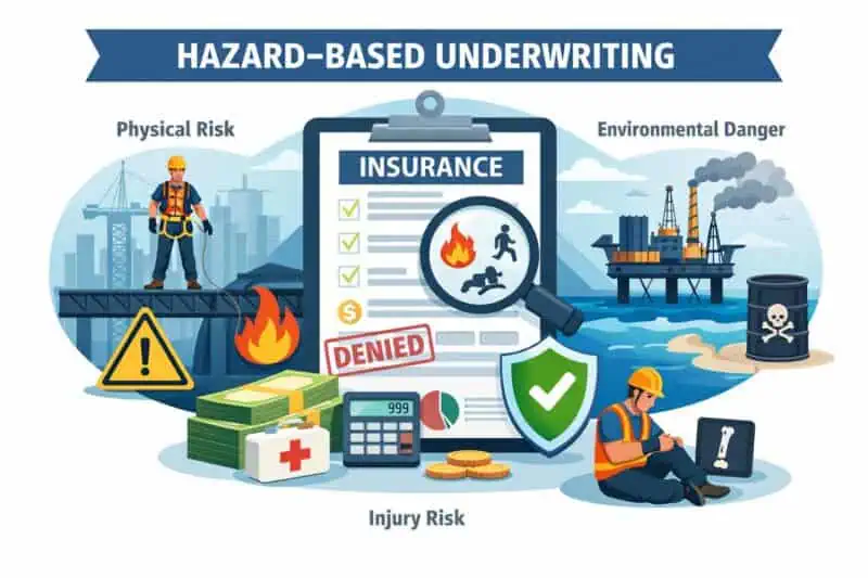 hazard based underwriting in high risk insurance