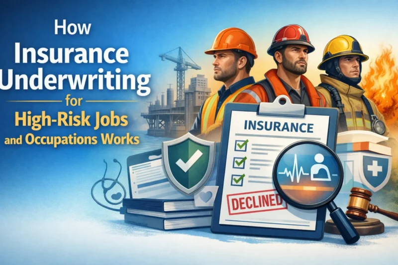 Insurance underwriting process for high-risk jobs and occupations