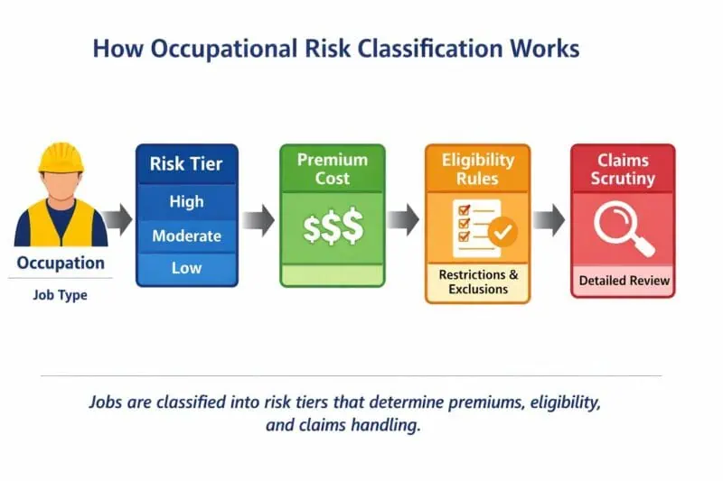 occupational risk classification in insurance