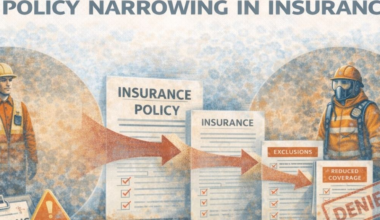 policy narrowing in insurance for high-risk workers