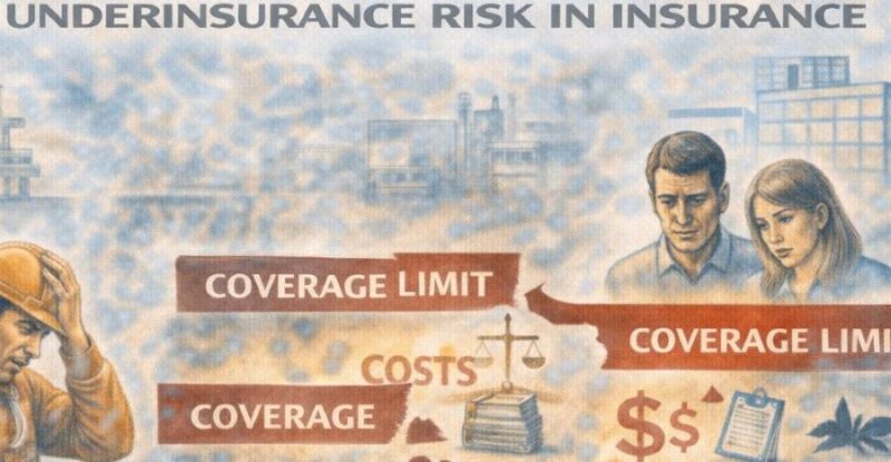 underinsurance risk in insurance for high-risk workers