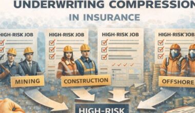 underwriting compression in insurance for high-risk jobs