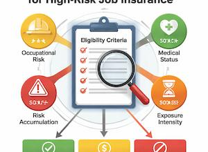 Eligibility criteria for high-risk job insurance underwriting evaluation process