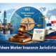 offshore worker insurance jurisdiction maritime law and flag state diagram