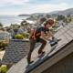 A commercial roof inspection mapping hazards to explain why is roofing insurance so expensive.